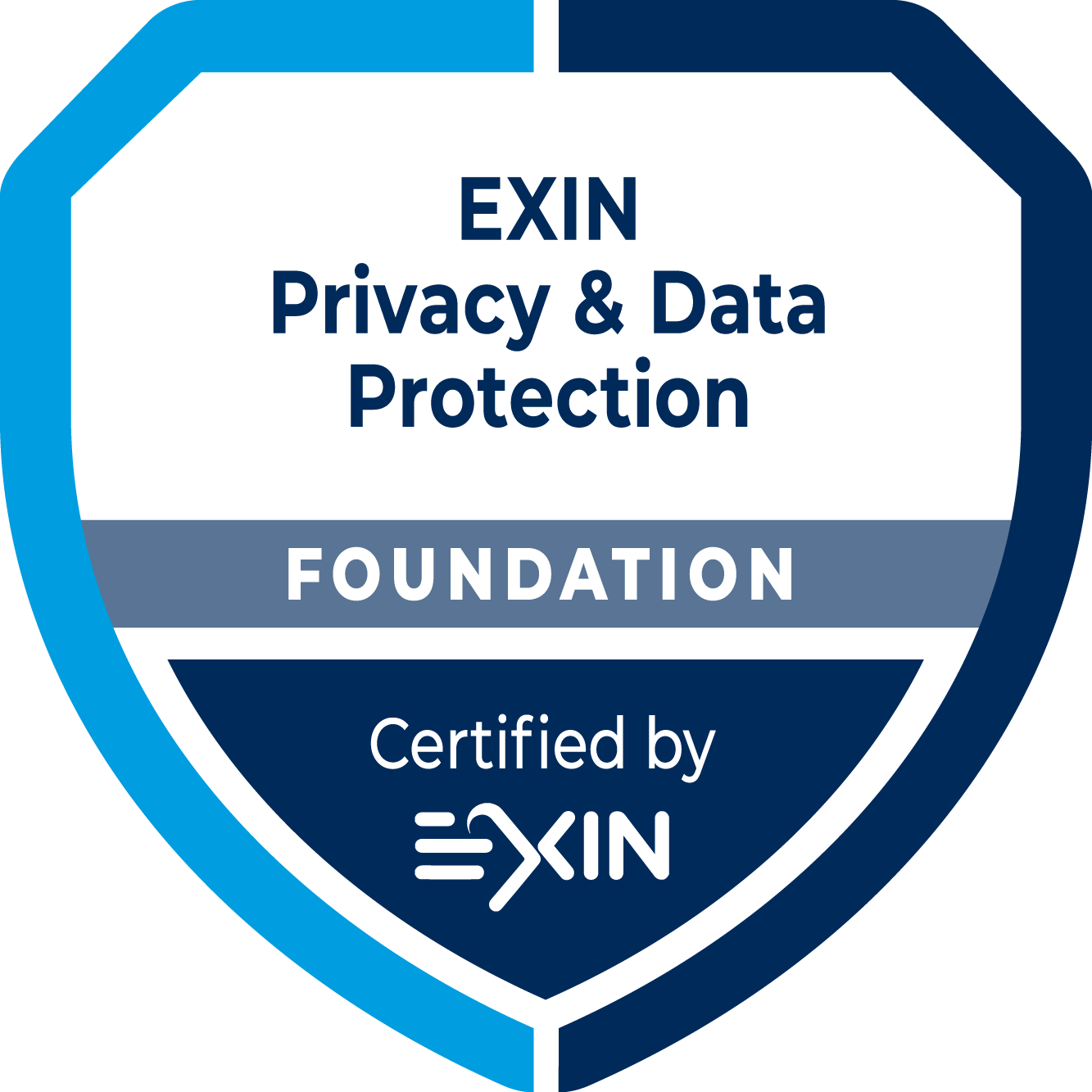 EXIN Privacy & Data Protection Foundation cobre os principais assuntos relacionados à proteção de dados pessoais. Os candidatos beneficiam de uma certificação concebida para validar os conhecimentos necessários para ajudar a garantir a conformidade com o Regulamento Geral de Proteção de Dados.