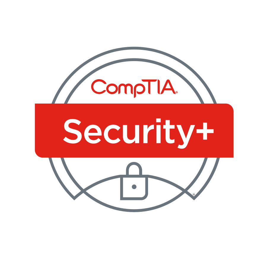 O CompTIA Security+ é uma certificação global que valida as habilidades de base necessárias para executar funções de segurança principais e seguir uma carreira de segurança de TI.